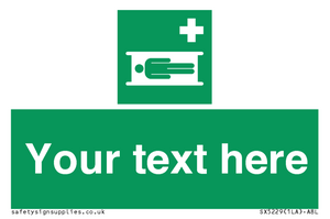 Custom Stretcher Sign